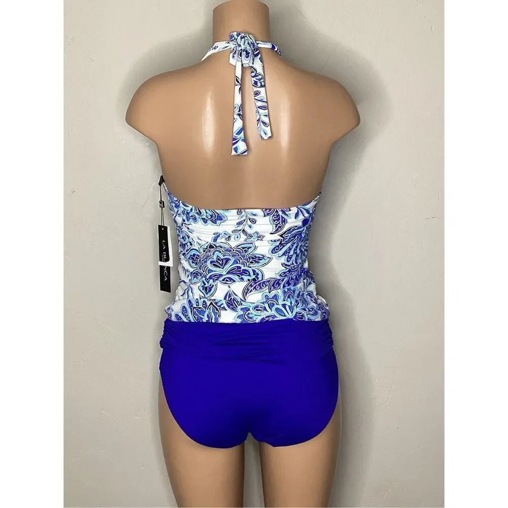 New. La Blanca & Lauren Ralph Lauren tankini. Medium. Retails $169